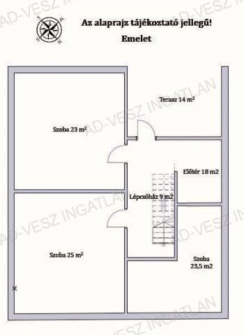 Eladó családi ház, Tarjánon 119.9 M Ft, 5 szobás