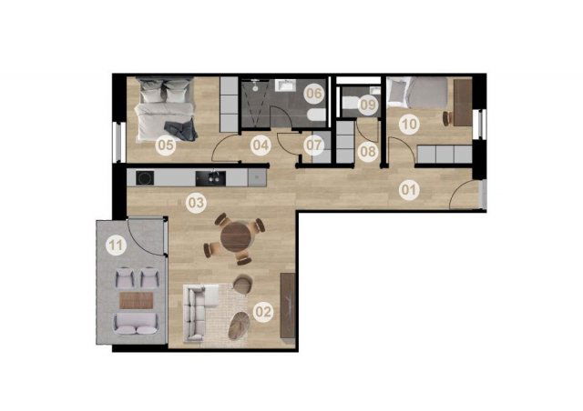 Eladó téglalakás, Aszófőn 93.2 M Ft, 3 szobás