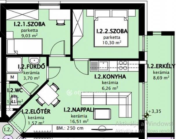 Kiadó téglalakás, albérlet, Mosonmagyaróváron 230 E Ft / hó