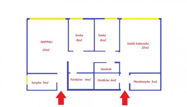 Eladó téglalakás, Budapesten, XIV. kerületben 117 M Ft, 4 szobás