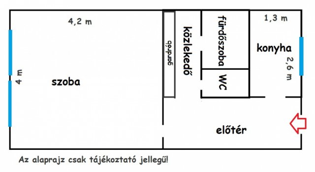 Eladó téglalakás, Budapesten, X. kerületben, Kápolna utcában