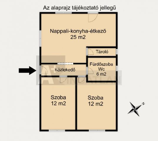 Eladó családi ház, Szatymazon 49 M Ft, 3 szobás