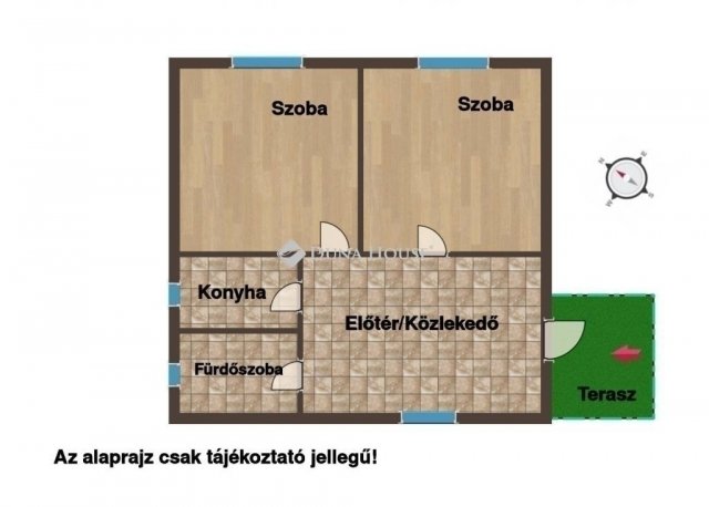Eladó családi ház, Pilisen 42 M Ft, 2 szobás