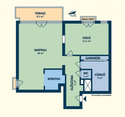 Eladó téglalakás, Budapesten, XI. kerületben, Gyula utcában