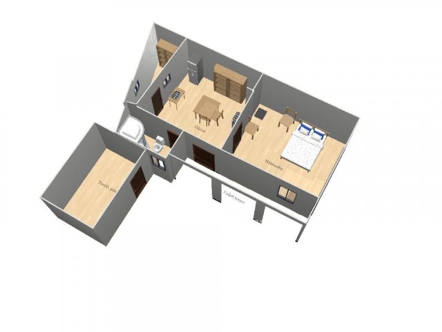 Eladó családi ház, Szilvásváradon 24.9 M Ft, 1 szobás