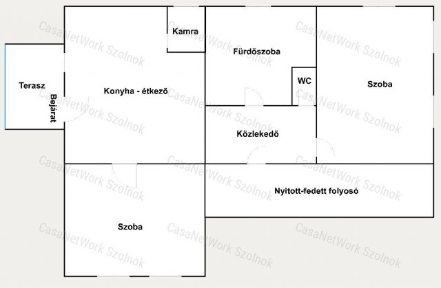 Eladó családi ház, Újszászon 19.9 M Ft, 2 szobás
