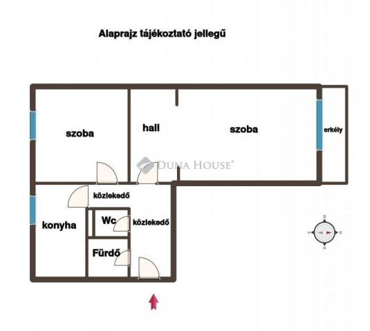 Eladó panellakás, Székesfehérvárott 56 M Ft, 2 szobás