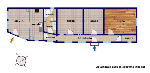 Eladó családi ház, Balatonkenesén 89.9 M Ft, 3 szobás