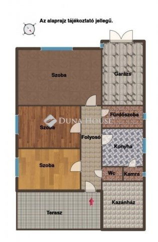 Eladó családi ház, Monoron 69 M Ft, 3 szobás