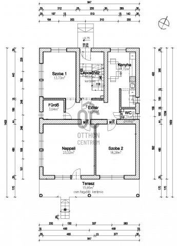 Eladó ikerház, Budapesten, XVII. kerületben 98.5 M Ft, 4 szobás