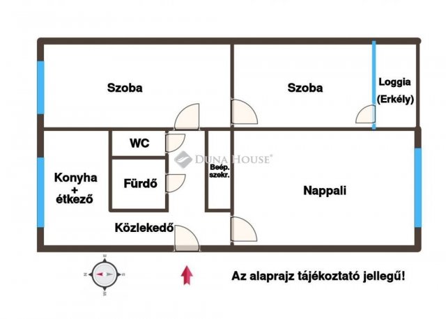 Eladó panellakás, Budapesten, IV. kerületben 74.99 M Ft, 3 szobás
