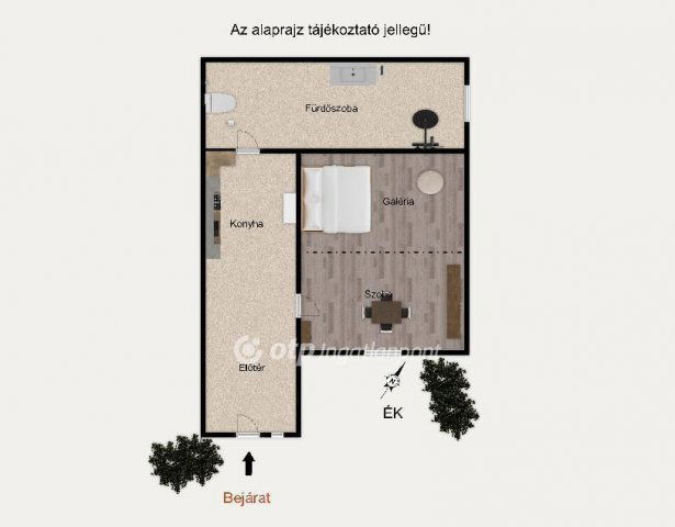 Eladó téglalakás, Budapesten, XIX. kerületben 36.9 M Ft