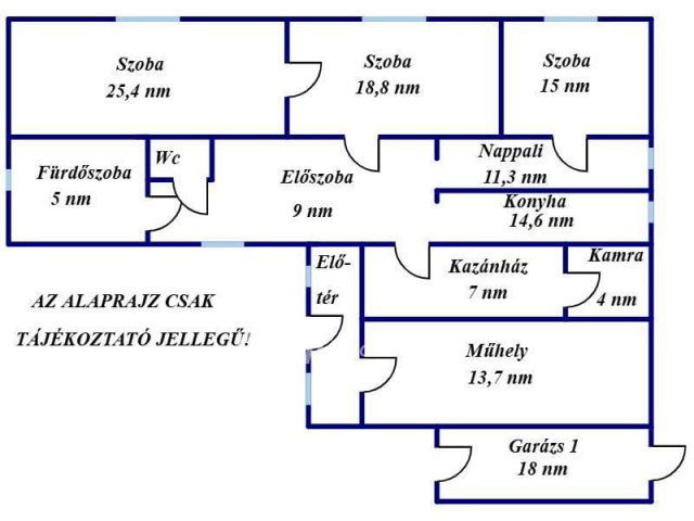 Eladó családi ház, Tiszaföldváron 36.9 M Ft, 4 szobás