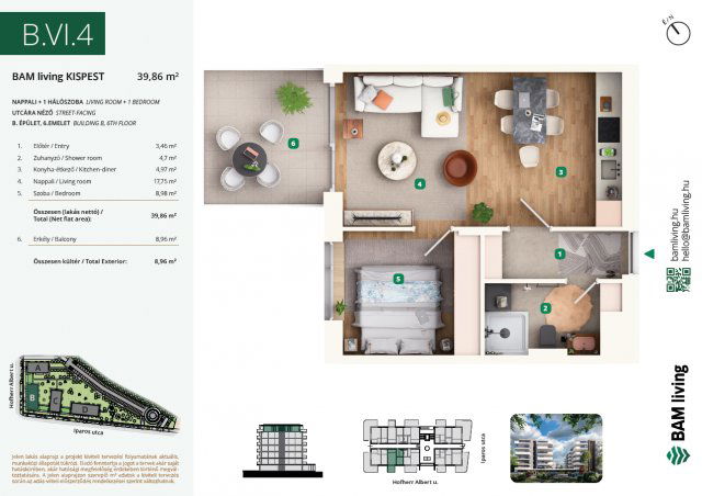 Eladó téglalakás, Budapesten, XIX. kerületben, Iparos utcában