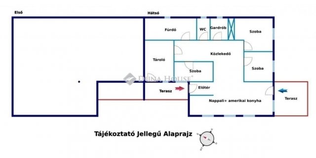 Eladó ikerház, Dabason 80 M Ft, 4 szobás / költözzbe.hu