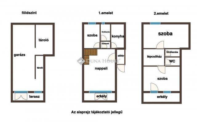 Eladó ikerház, Leányfaluban 78 M Ft, 3+1 szobás