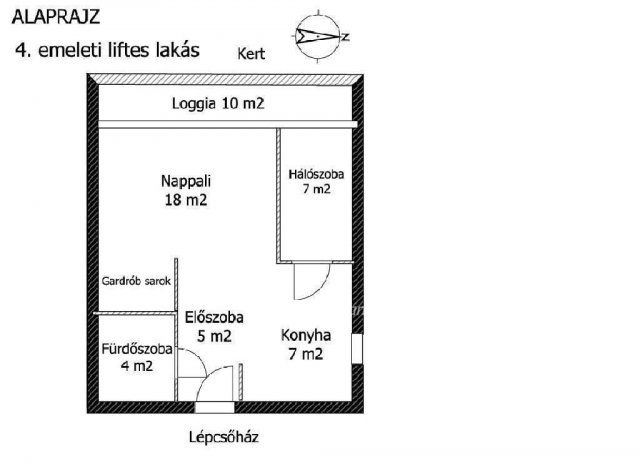 Eladó téglalakás, Budapesten, II. kerületben 82.9 M Ft, 2 szobás