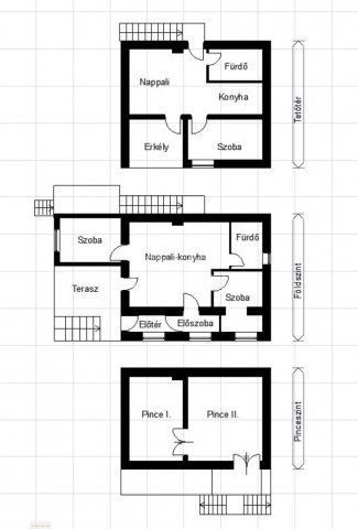 Eladó nyaraló, Csopakon 74.9 M Ft, 2+3 szobás