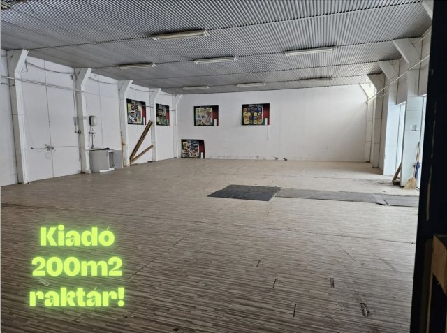 Kiadó ipari ingatlan, Halásztelken 480 E Ft / hó