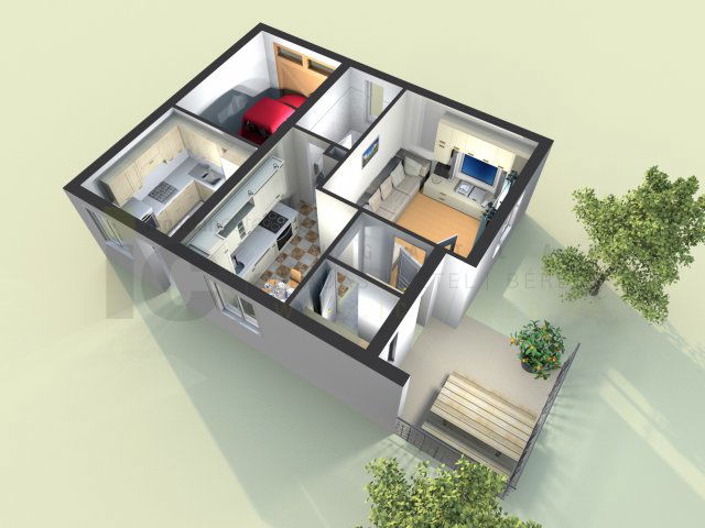 Eladó családi ház, Szatymazon 24.9 M Ft, 1 szobás