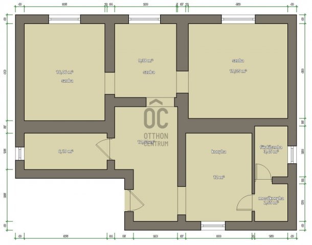 Eladó családi ház, Újszászon 35 M Ft, 4 szobás