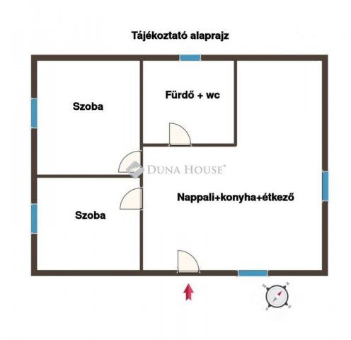 Eladó családi ház, Kókán 44.9 M Ft, 3 szobás