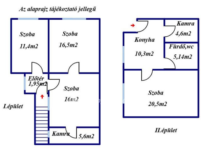 Eladó családi ház, Somoskőújfalun 13 M Ft, 3 szobás