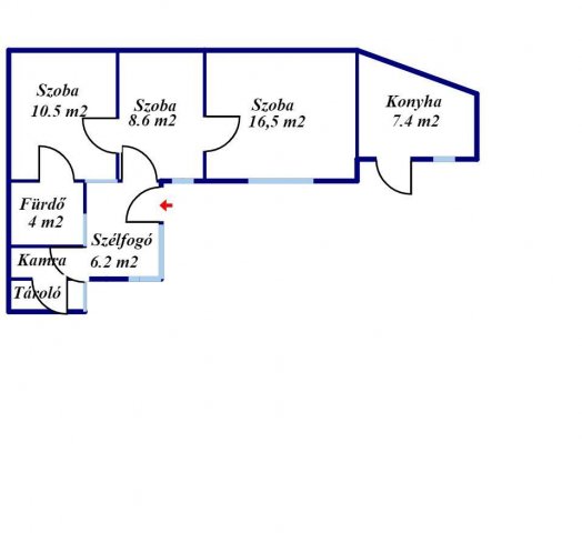 Eladó családi ház, Gyöngyösön 13.3 M Ft, 1+2 szobás