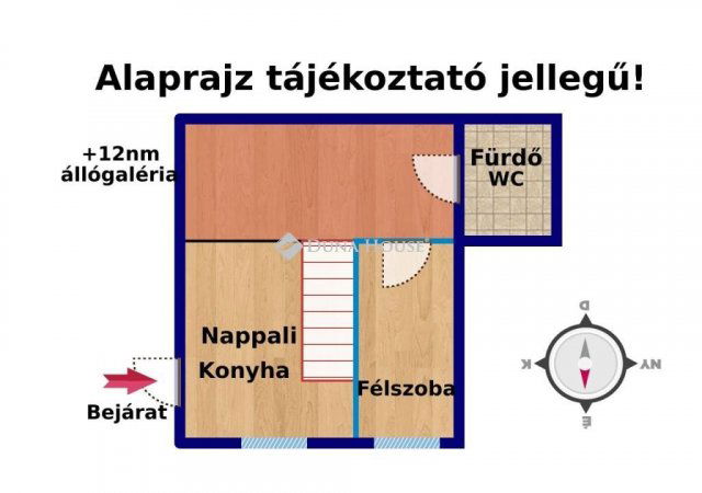 Eladó téglalakás, Budapesten, VII. kerületben 59 M Ft, 1 szobás