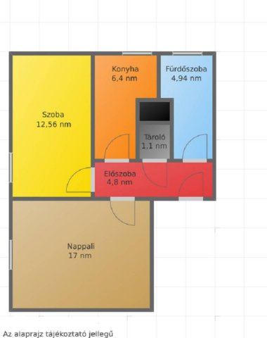 Eladó téglalakás, Salgótarjánban, Salgó úton 10.99 M Ft
