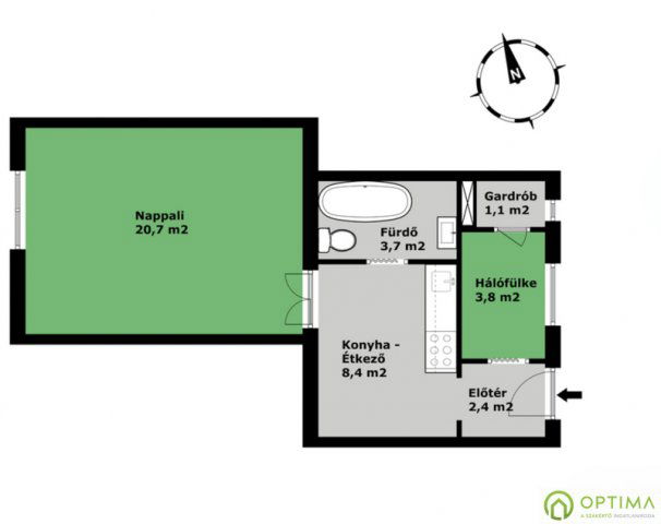 Eladó téglalakás, XIV. kerületben, Erzsébet királyné útján