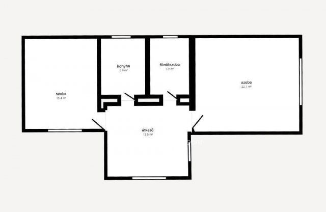 Eladó családi ház, Kisvárdán 28 M Ft, 2 szobás