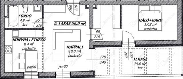Eladó téglalakás, Székesfehérvárott 84.8 M Ft, 2 szobás