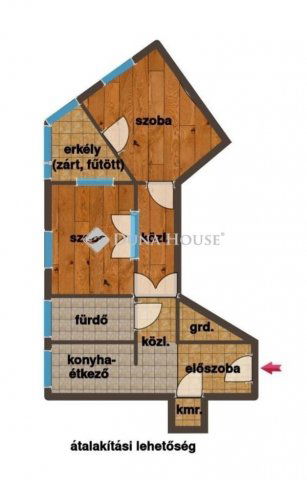 Eladó téglalakás, Budapesten, VII. kerületben 99 M Ft, 2 szobás