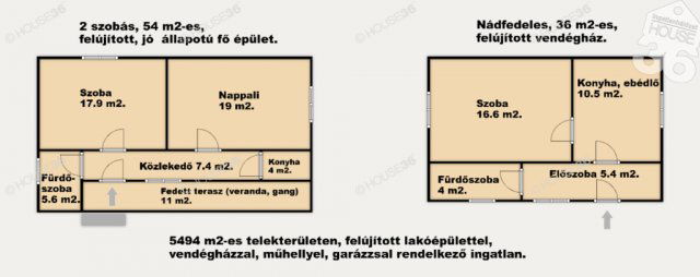 Eladó családi ház, Bugacpusztaházán 34.9 M Ft, 3 szobás