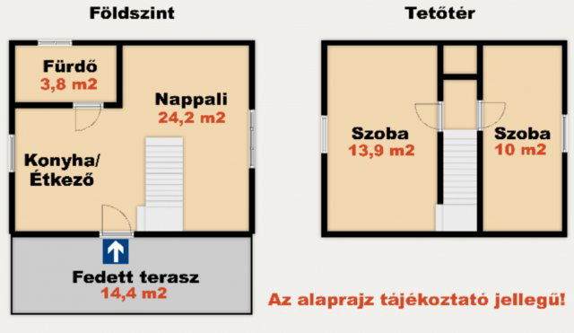 Eladó nyaraló, Dömsödön 24.9 M Ft, 3 szobás