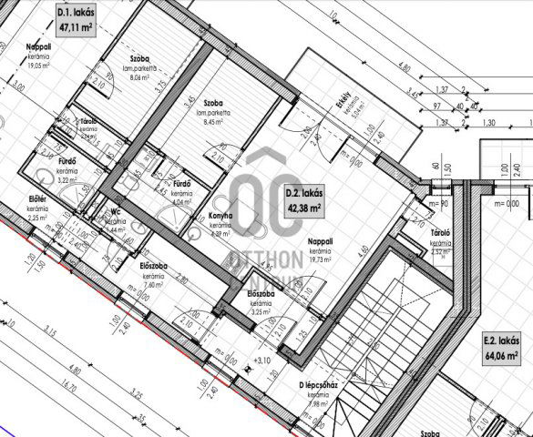 Eladó téglalakás, Debrecenben 63 M Ft, 2 szobás