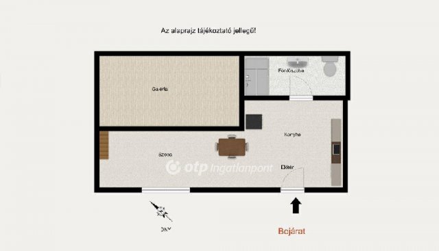 Eladó téglalakás, Budapesten, VIII. kerületben 39.9 M Ft