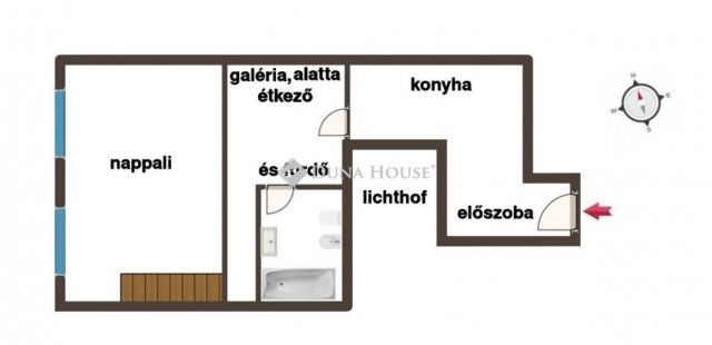 Eladó téglalakás, Budapesten, VII. kerületben 78.38 M Ft