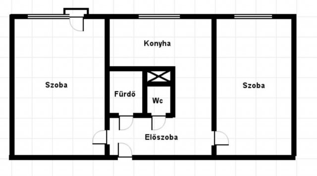Eladó panellakás, Székesfehérvárott 49 M Ft, 2 szobás