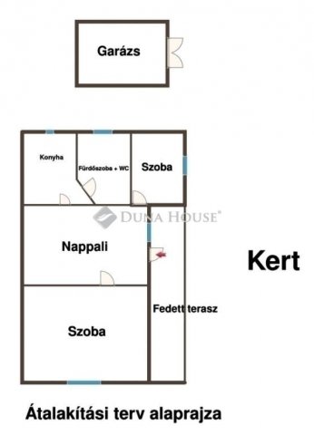 Eladó családi ház, Zsámbokon 30 M Ft, 1 szobás