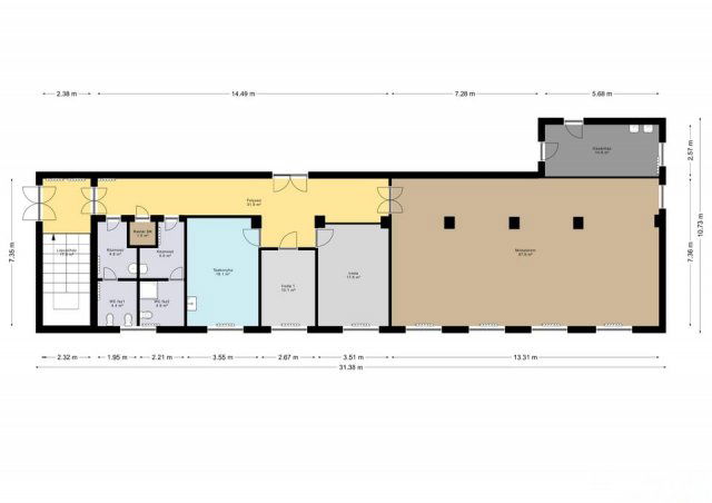Kiadó iroda, Debrecenben 210 E Ft / hó, 3 szobás