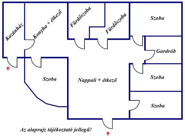 Eladó családi ház, Nyíregyházán 57.9 M Ft, 1+5 szobás