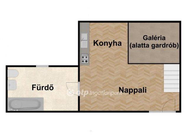 Kiadó téglalakás, albérlet, Debrecenben 180 E Ft / hó, 1 szobás