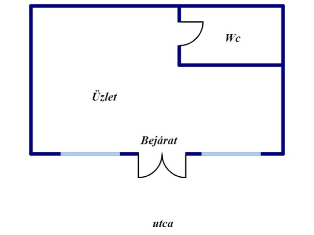 Kiadó üzlethelyiség, Gödöllőn 170 E Ft / hó, 1 szobás