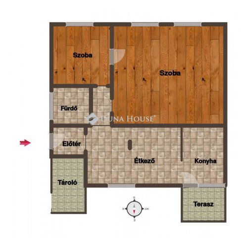 Eladó családi ház, Szombathelyen 29.9 M Ft, 1 szobás