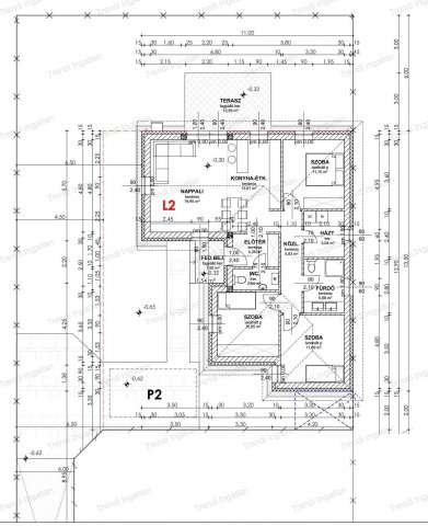 Eladó ikerház, Győrságon 64.9 M Ft, 4 szobás