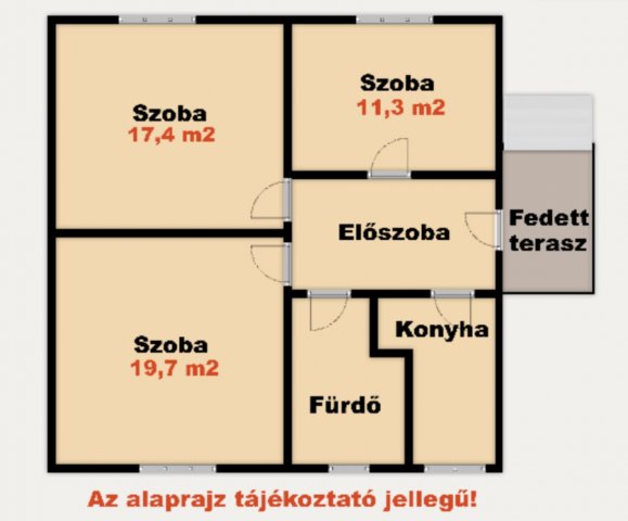 Eladó családi ház, Balotaszálláson 19.9 M Ft, 3 szobás