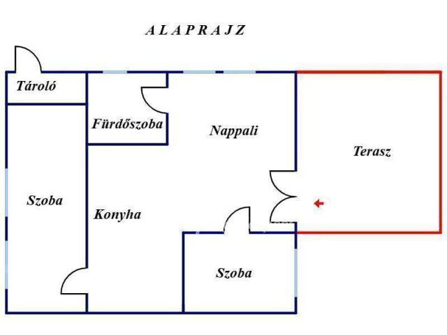 Eladó nyaraló, Hajdúnánáson 23.5 M Ft, 1+2 szobás