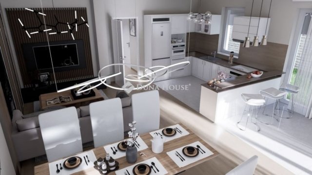 Eladó ikerház, Vecsésen 132 M Ft, 4 szobás